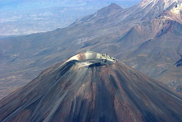 The Gigantic El Misti Volcano